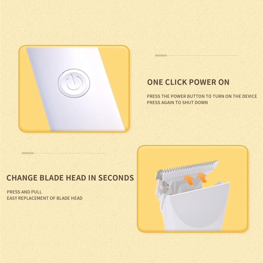 Набор машинок для стрижки шерсти собак, 4 в 1, беспроводной электрический, малошумный, машинки для стрижки шерсти домашних животных для густой шерсти для собак, груминг S, глаза, уши, морда, спутанная шерсть