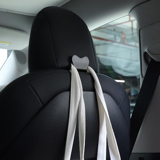 2 шт. Крючки для автомобильного сиденья для Tesla Model 3/Y/X/S Аксессуары Автомобильный органайзер-вешалка для подголовника для сумок, сумочки, рюкзака, кошелька, продуктов