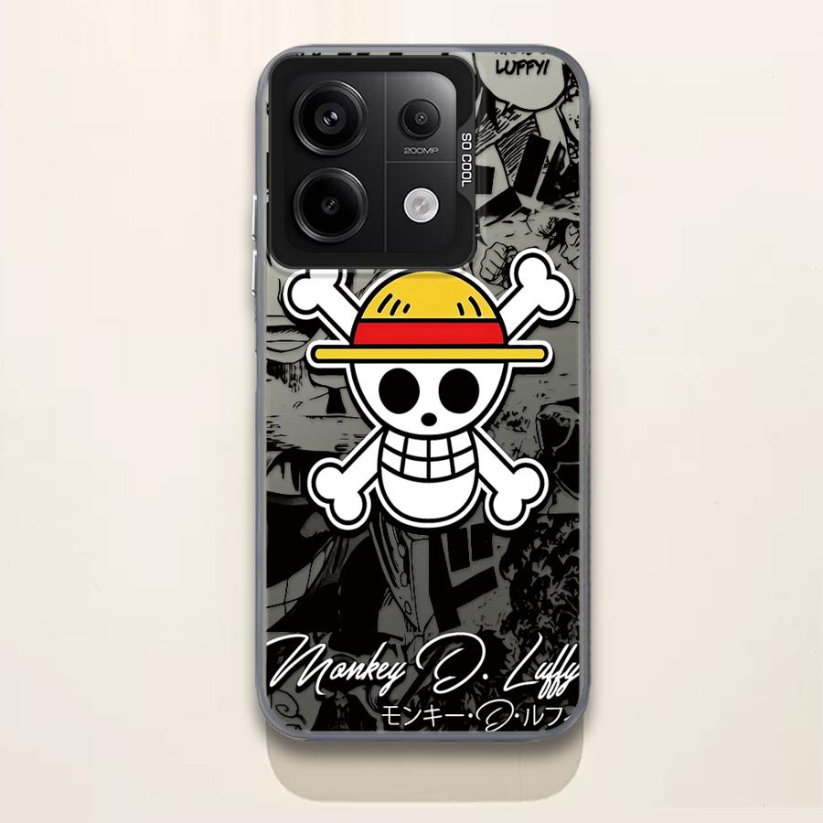 One Anime P-Piece Phone Case for Xiaomi Redmi Note 13 Pro 12 11Pro 10 10S 11S 12S 12 14 Pro Plus 10Pro Cover