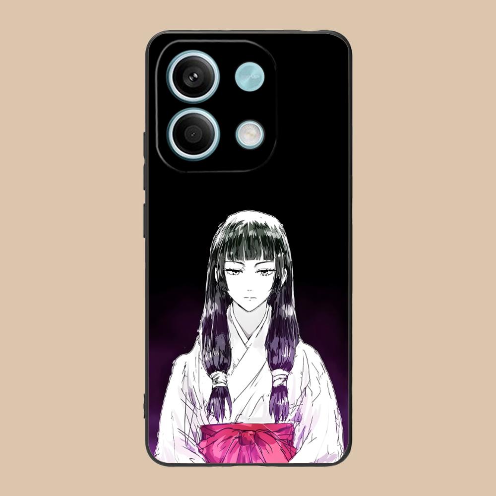 JJK Utahime Iori Матовый ТПУ Чехол для Мобильного Телефона для POCO F8 F7 F6 F5 F4 F3 F2 Pro GT C75 C71 C65 C61 C40 Pro Ultra Цветной Чехол