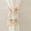 1PC Elastic Band Curtain Buckle Clip Flower Shape Hanging Curtain Holders Tie Kids Room