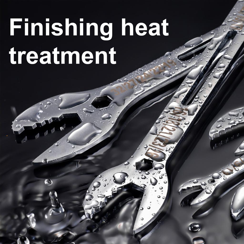 Двухголовочный самозатягивающийся ключ для гаек разных размеров Torx, ручной инструмент для домашнего и профессионального использования