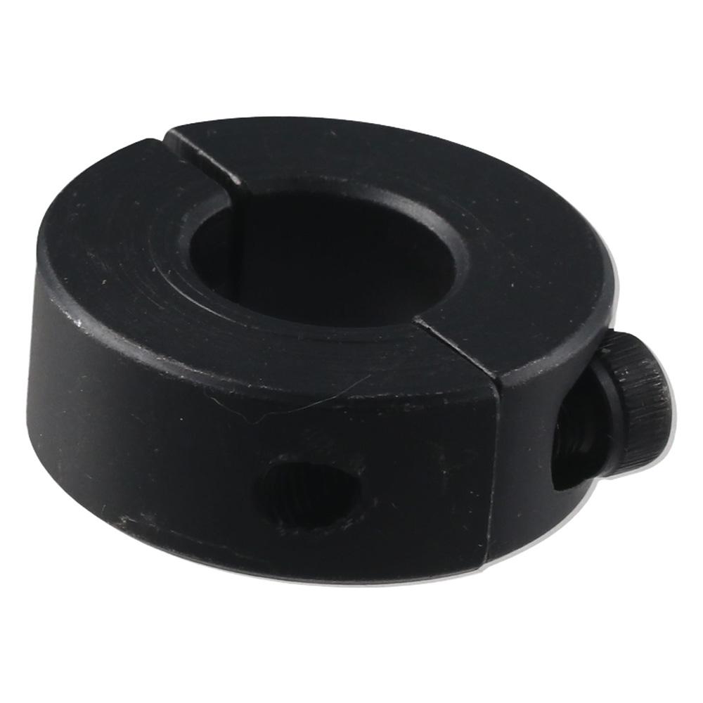 Oxide Carbon Steel Shaft Collars Black Inner Diameter 6-55mm Ring Collar Double Split Clamping Collar Conveyor Belt Systems