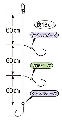 Гамакацу Светлая ставрида Гомоку устройство 3 крючка F116 Нет. 9-Харрис 1.5. 45763-9-1.5-07