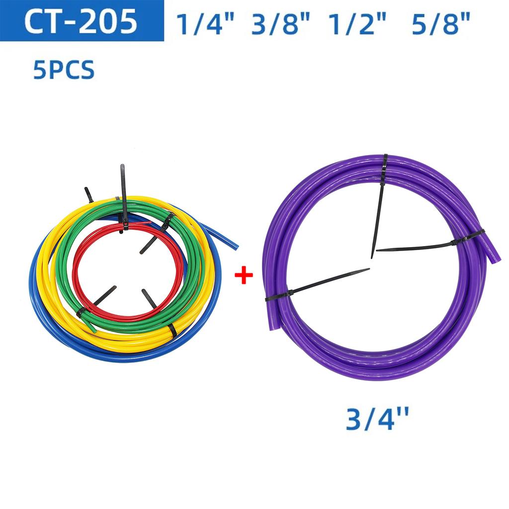 Защита медной трубы 1/4"/3/8"/1/2"/5/8"/3/4"/7/8''Защита от деформации Защита медной трубы CT-205 Инструмент для гибки пластиковых труб из ПЭ