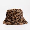 Women's Leopard Print Faux Fur Bob