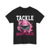 Футболка для мальчика с принтом "Tackle Football Breast Cancer Awareness Pink Ribbon"