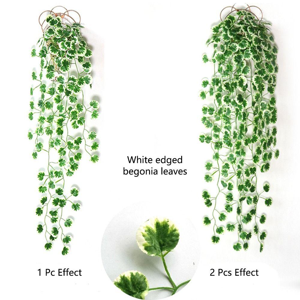 Свадебные свисающие зеленые листья, искусственные подвесные растения, поддельные