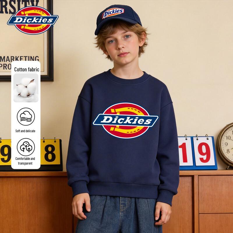 Повседневная толстовка с принтом для детей Dickies