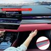 Для BMW 5 серии i5 G60 2024 LHD Цветные Накладки Декоративные Наклейки на Внутреннюю Центральную Консоль Автомобильные Аксессуары