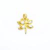 Natural Black Spinel Charm Pendant, 925 Silver Jewelry, Dragonfly pendant, Gift for daughter