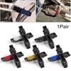2pcs Motorcycle Universal Aluminum Alloy Cnc Footrest Rear Passenger Foot Pegs For Motorcycle Scooter Modification Accessories