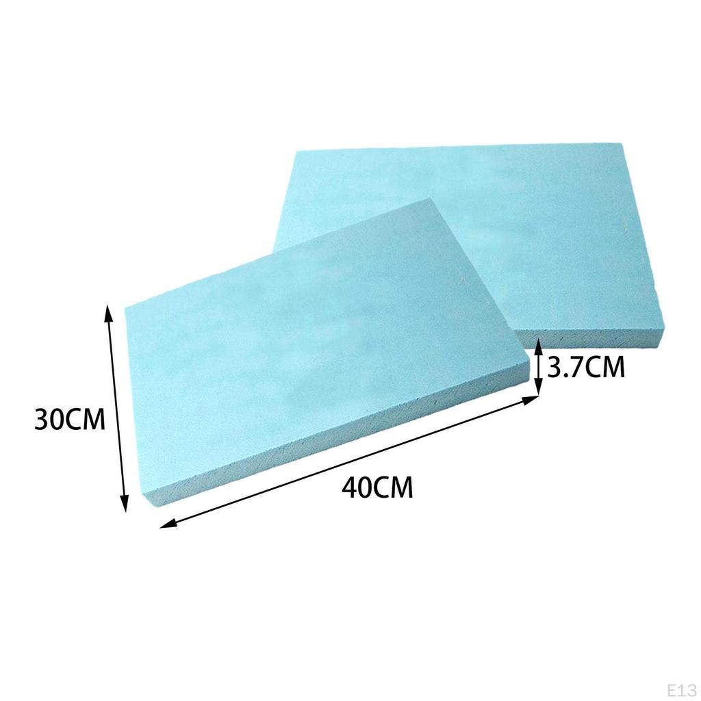 2 шт. доска для рукоделия, пенопластовые прямоугольные блоки, аксессуары для декораций «сделай сам», моделирование сказочного сада