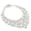 Moonstone Gemstone 925 Sterling Silver Jewelry Necklace 18"