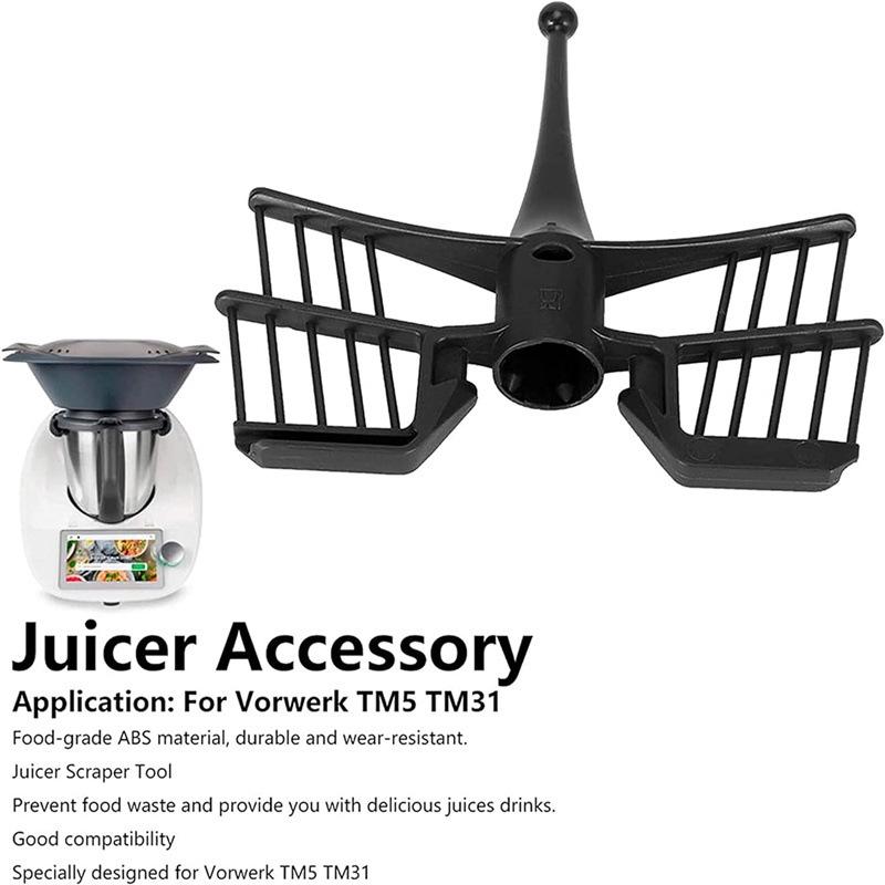 Венчик-бабочка и скребок для кухонных комбайнов Thermomix TM31, TM5, TM6