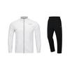 Minimalist Versatile Stylish Stand Collar Zipper Jacket Straight Comfortable Sweatpants Casual Sports Suit Unisex Suit AYYV003-2+AKLT243-1