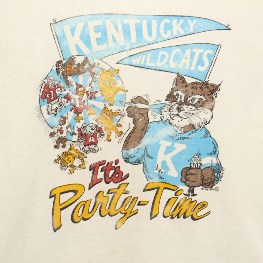 SCREEN STARS BEST 90s Made In USA Old Kentucky Wildcats Short Sleeve T-shirt Men's Used