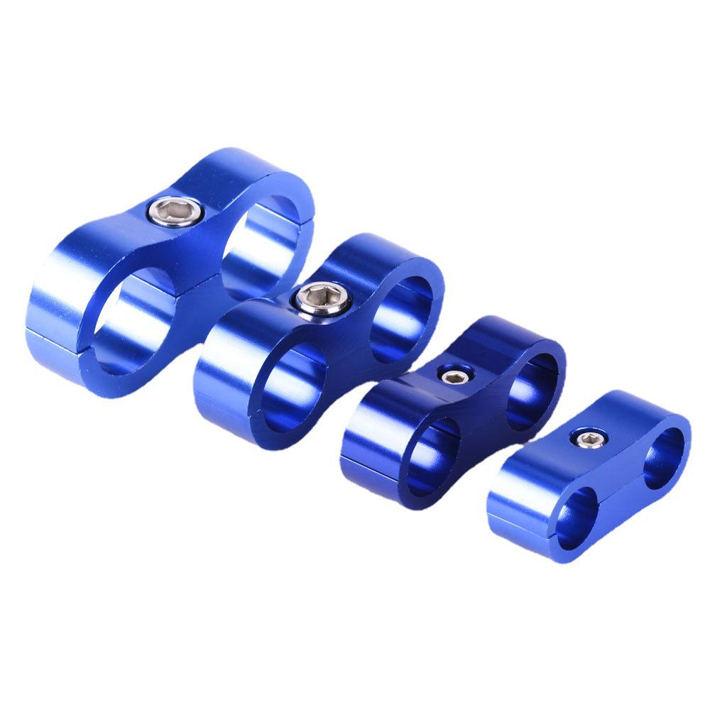 Universal Car Oil Hose Braided Aluminum Clamp Separator