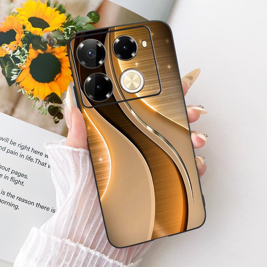 For Infinix Note 40 40X 5G Case X6852 New Butterfly Painted Cover Soft Silicone Case For Infinix Note 40 Pro Plus Note40 X Shell