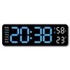 Temperature Digital LED Clocks Multi-functional Display Table Clock  for Bedroom
