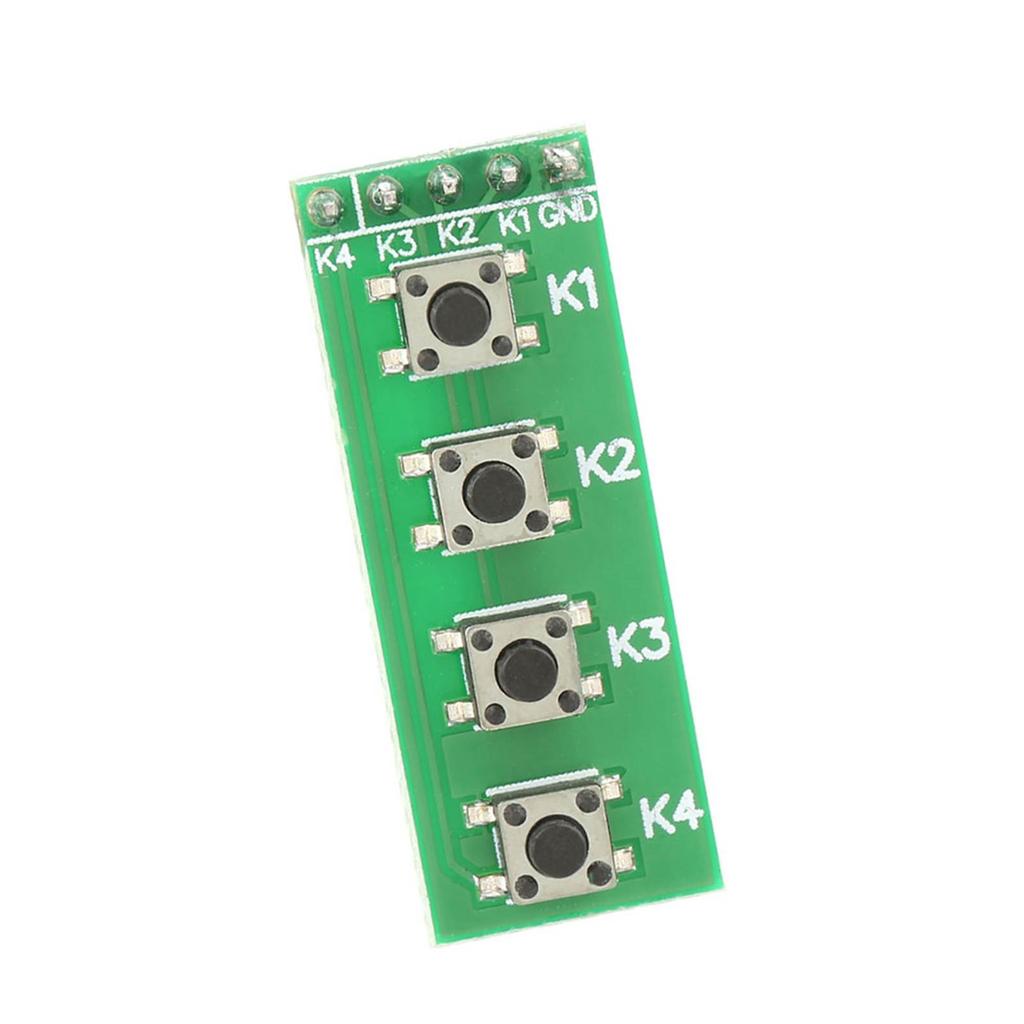  4 Key Push Button Switch Module Keyboard Board