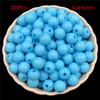 Acrylic Pine Beads 200Pcs 6 Mm Multi-color Round Beads Handmade Jewelry Making Materials Jewelry Accessories DIY Bracelet Necklace