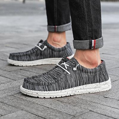 Мужская обувь большого размера, модные туфли-лоферы, повседневная обувь, мужская парусиновая обувь, чехол для ног, ленивый, одна педаль