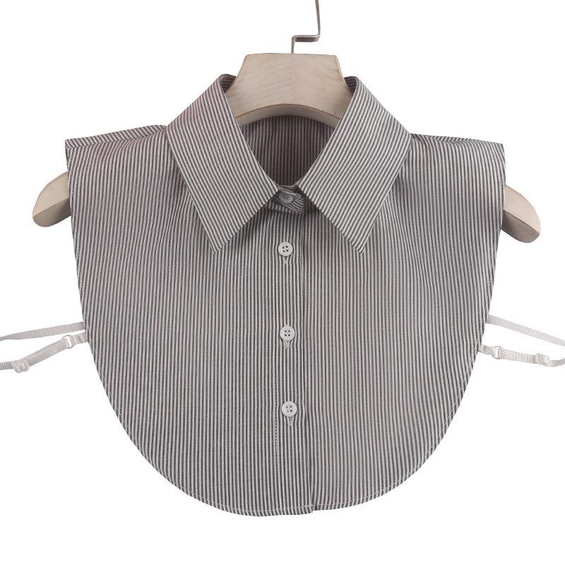 Корейский стиль лацкан поддельный воротник для женщин съемный ложный воротник блузка искусственные воротники одежда женские отстегивающиеся воротники