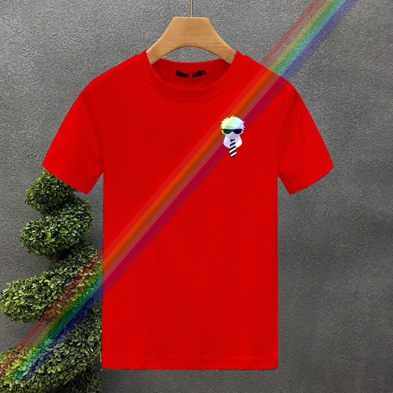 Fashion New For Men's T-shirt High Quality 100% Cotton Brand Cool Printing Summer Casual Cool Loose O-Neck T-Shirt Male Tops 2yk