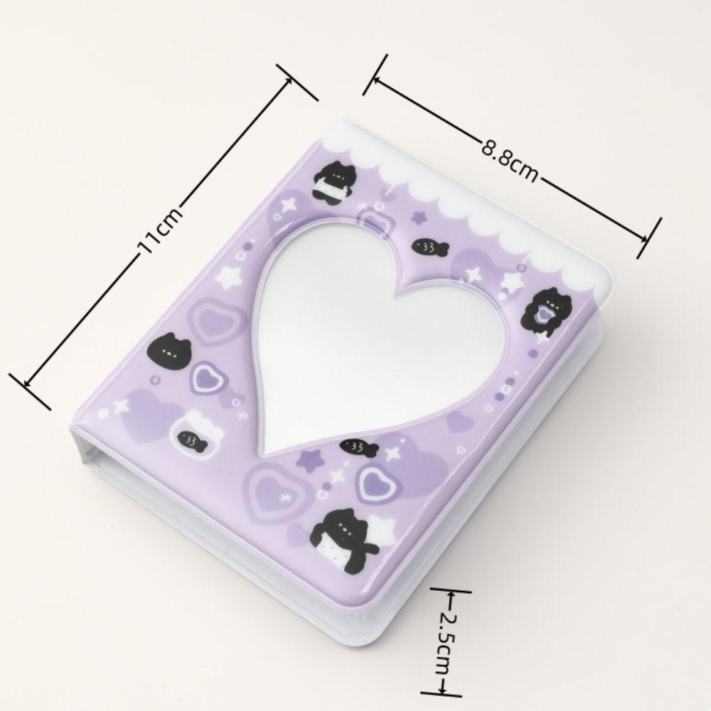 Милый Медведь Держатель для Фотокарточек Сердце Любви Полый Фотодержатель Новый Фотоальбом