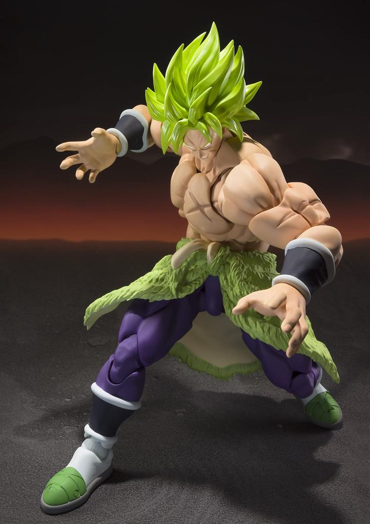 TAMASHII NATIONS Dragon Ball Super Broly Super Saiyan Broly Full Power Approximately 220mm PVC ABS Painted Movable Figure S.H.Figuarts &