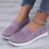 2025 Summer Women's Casual Slip-On Shoes - Comfortable One-Step Mom Shoes