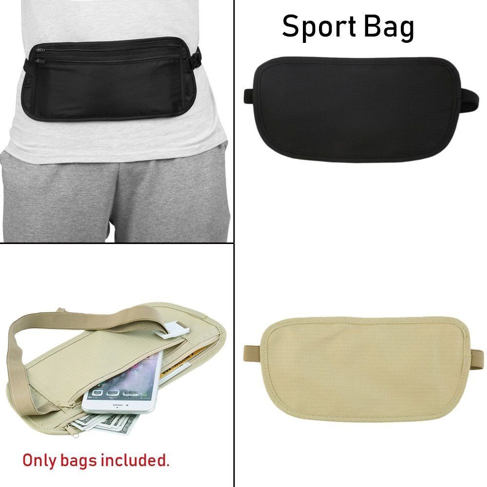 Wallet Waist Belt Cardbag Useful Travel Pouch Passport Money Bags Chest Packs Cloth Running Bag