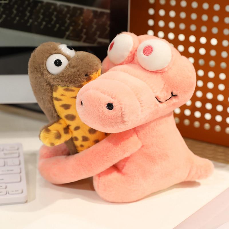 Очаровательная плюшевая кукла Змея Крокодил Украшения для дома, спальни Серия мультяшных животных Аллигатор Детские игрушки-компаньоны Праздничные подарки