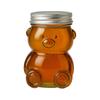 GLASS JAR TEDDY BEAR 300ml Container for Honey Jam Spices Jar Gift