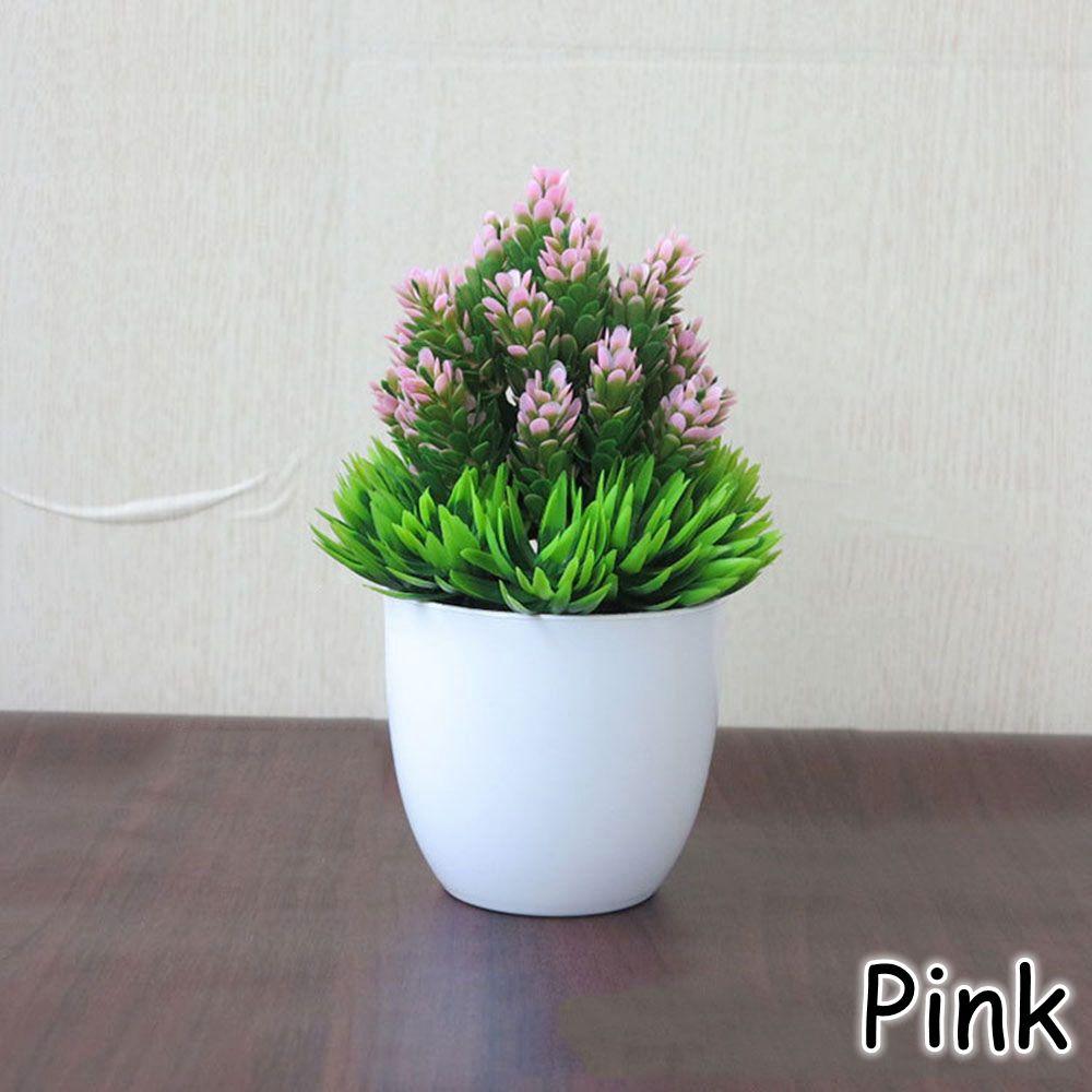 Свадебный настольный орнамент рождественский пластиковый завод поддельный горшечный имитация бонсай искусственный цветок