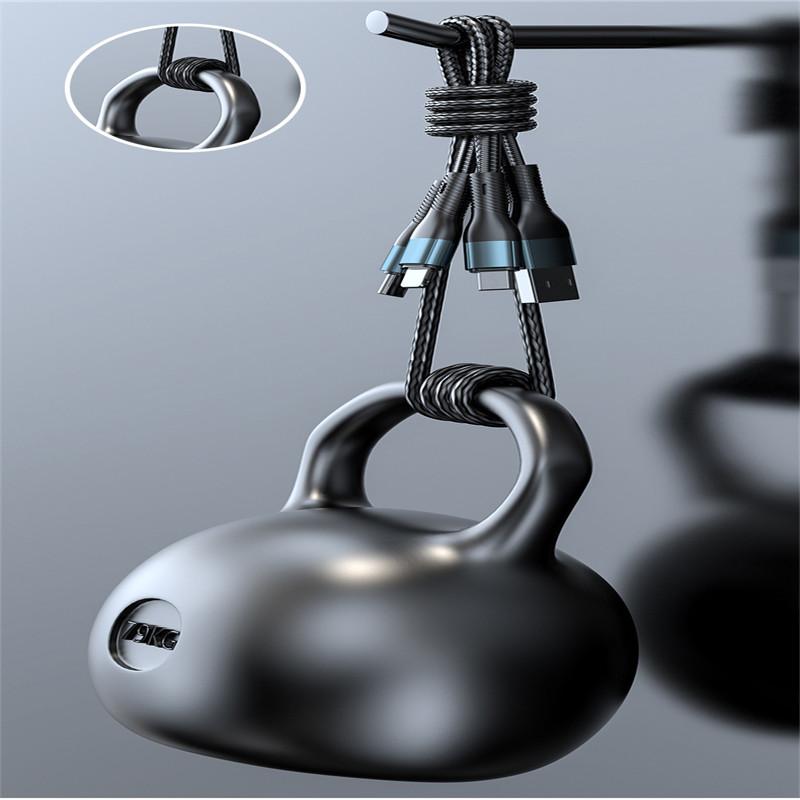 3 в 1, 120 Вт, 6A, кабель для сверхбыстрой зарядки типа C для iPhone 14, 13, 12, 11 X Pro Max, зарядное устройство Micro USB Type-C, кабель USBC для передачи данных