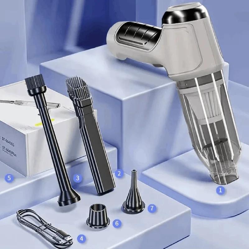 Новый оригинальный беспроводной мощный пылесос 30000pa Бесщеточный портативный мини-мощный пылесос для очистки домашнего автомобиля ручной фен