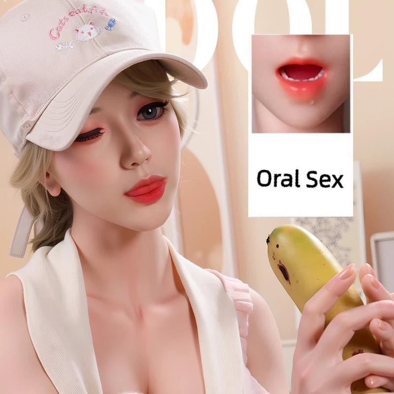 Мужская голова секс-куклы с ртом и языком, идеальный макияж, мастурбационная чашка, эротическая игрушка для взрослых