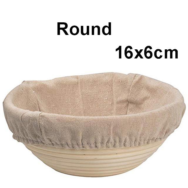 Rattan Bread Proofing Basket Natural Oval Rattan Wicker Dough Fermentation Sourdough Bread Basket