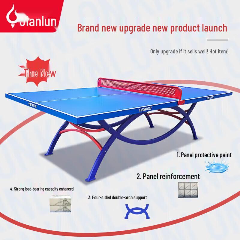 JEEANLEAN Outdoor Ping Pong Table