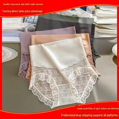 Кружевные трусики с высокой талией для женщин — сексуальные, дышащие, удобные трусики с эластичной талией для идеальной посадки
