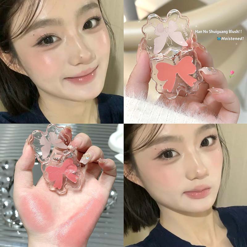 CAPPUVINI Увлажняющие румяна Butterfly Orange