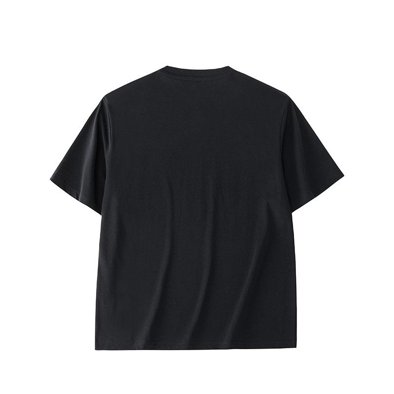 Anta T Shirt Men's Basic Black Silver 952428112-5