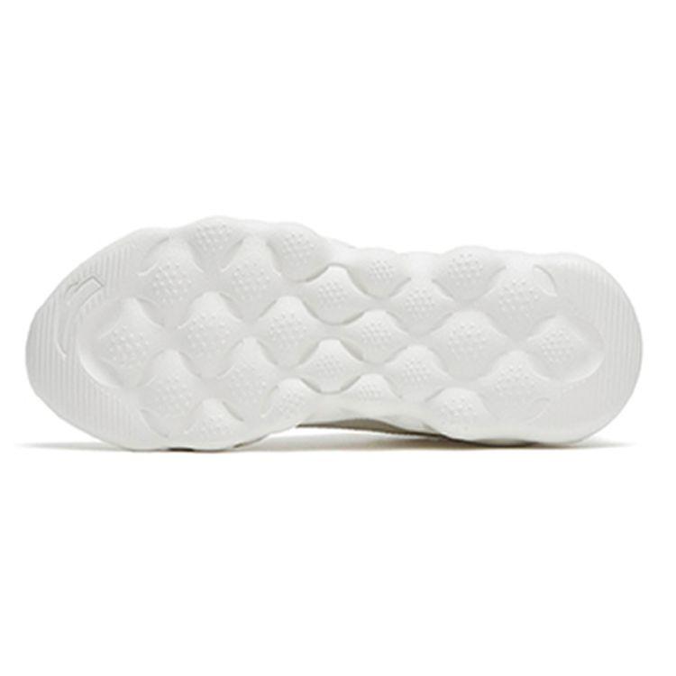 Anta Удобная мягкая подошва, нескользящая, износостойкая, легкая, с отскоком, низкая верхняя часть, кроссовки для женщин, белые, зеленые 122245574-2