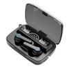 Écouteurs Bluetooth TWS M19i - Noir - Annulation De Bruit - Affichage LED - Casque De Jeu Et Sport