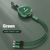 UYDH3 Hot 2025 Cable Scalable Phone Car Interior 3 In 1 USB Fast Charging Cable For BMW Series X1 X3 X4 X6 E90 E91 I3 I4 F30 F48 F30 F