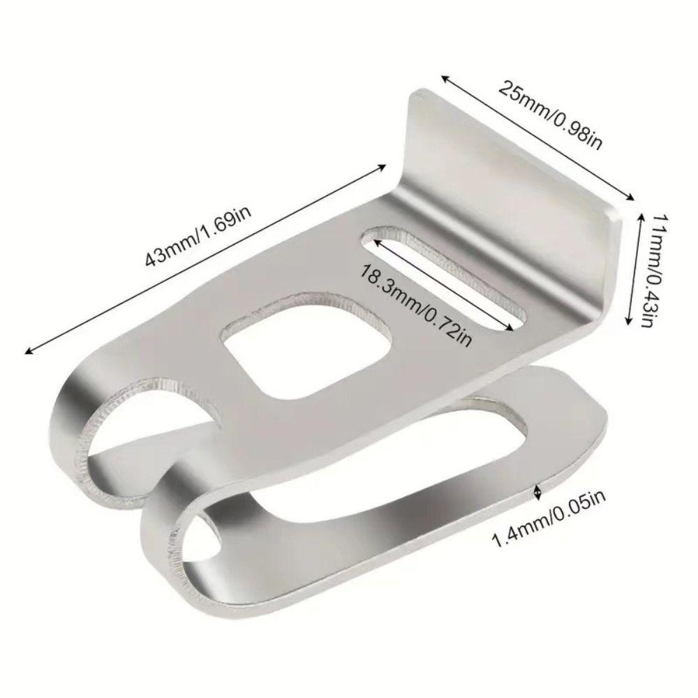 With Screws Belt Clips Hook Design Essential Accessory Accessory Belt Clip Hook  Power Tools Usage
