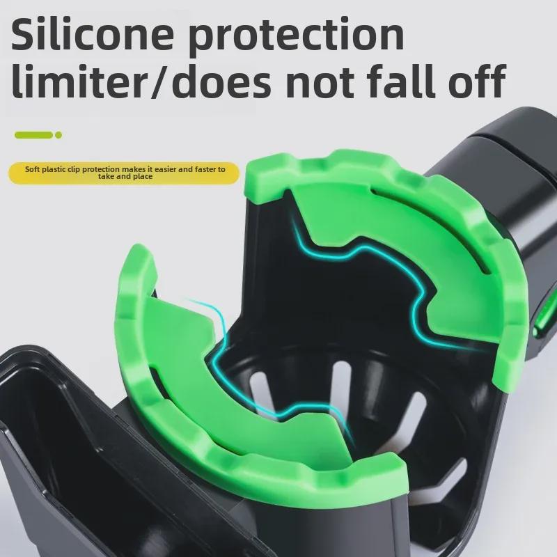 Двойная электрическая стойка для велосипеда и мотоцикла с держателем для чашки и телефона