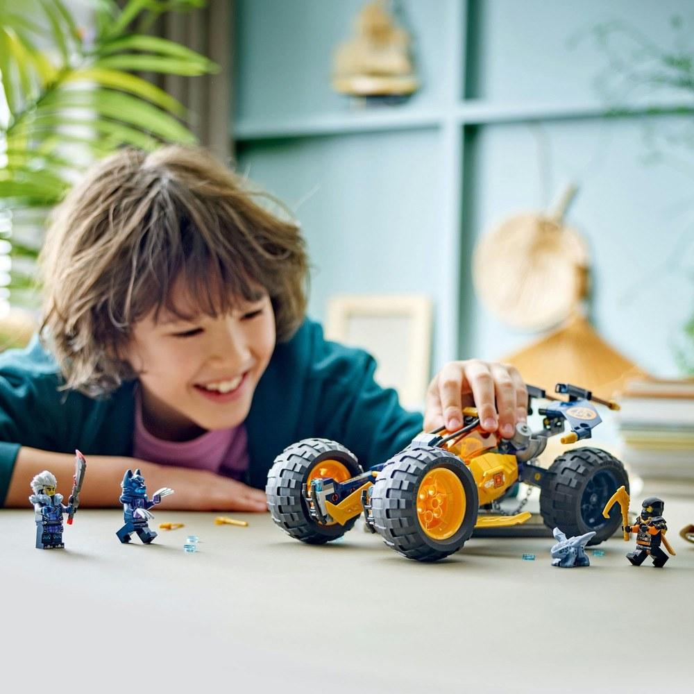 Конструктор LEGO Ninjago Ниндзя-багги Эрин 267 деталей Подарок на день рождения Боевой робот 71811 для мальчиков и девочек детей 7-9 лет
